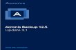 Acronis Backup 12dl.acronis.com/u/pdf/AcronisBackup_12.5_userguide_es-ES.pdf · 5.2 Seleccionar los datos que se incluirán en la copia de seguridad ... 16.2.7 Agente para VMware