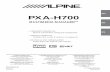 EN PXA-H700 - alpine-usa.comvault.alpine-usa.com/products/documents/OM PXA-H700.pdf · Léalo antes de utilizar este equipo. ... 1 Check that the defeat mode is off. (See page 28.)