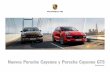 Nuevos Porsche Cayenne y Porsche Cayenne GTS · En resumen: un atleta de élite. En la mejor ... Con los sistemas de asistencia opcionales ... sistema de frenos, ...