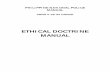 PNPM 0-08-95 DHRDD - proarmm.pnp.gov.ph · This manual prescribes the Ethical Doctrine for the Philippine National Police. Its ... political patronage on matters pertaining to assignment,