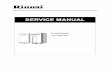 SERVICE MANUAL - SA Hot Water™ manual... · All Rinnai products are certified by the Australian Gas Association as compliant to relevant Australian Standards. Rinnai Australia Head