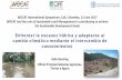 WOCAT International Symposium, Cali, Colombia, 12 June 2017 … · 2017-11-06 · 70% de agua pero solo