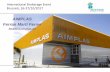 AIMPLAS Ferran Martí Ferrer - Zendesk · • AIMPLAS has state-of-the-art 8500 m2 facilities, including thermoplastics and thermoset pilot plants, analysis, polymer and nanoparticles