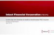 Intact Financial Corporation (TSX: IFC) · 16.8% 8.9% 8.5% 7.0% 6.6% 2 2. ... Intact Financial Corporation (TSX: IFC) P&C insurance ... 1 Pro forma IFC’s acquisition of AXA Canada
