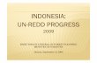 INDONESIA: UUNNUN-UN ---REDD PROGRESSREDD PROGRESSstorage.jak-stik.ac.id/.../Presentasi_Roadmap_Planologi_09.pdf · INDONESIA: UUNNUN-UN ---REDD PROGRESSREDD PROGRESS ... emerging