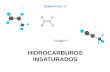 HIDROCARBUROS INSATURADOSjuventud-medica.weebly.com/uploads/2/1/2/2/21229712/semana_no._17... · ALQUENOS U OLEFINAS Los alquenos son hidrocarburos cuyas moléculas contienen por