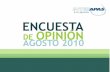 CONTENIDO - interapas.gob.mx · La Unidad de Comunicación Social y Cultura del Agua del Interapas aplicó una Encuesta de Opinión durante los ... Se aplicó una Encuesta de Opinión