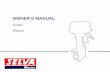 Izmir - Naxos English - 2002 - Home page allpa MANUALS/Owner's manual... · Izmir Naxos. This manual must be considered as an integral part of your outboard motor and has to be kept