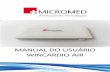 Manual MEBT-100 Wincardio Air - micromed.ind.br · Utilizando o Wincardio Air como um eletrocardiógrafo simples ... imagem por ressonância ... 60601-1-1. O uso concomitante de outros