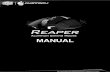MANUAL - Cooler Masterassets.coolermaster.com/gaming/download/mice/reaper/reaper-manual... · This manual is here to help make you comfortable ... Launch the Reaper software and allow
