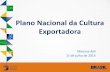 Plano Nacional da Cultura Exportadora - SEPLANCTI · •Projeto Imprensa; •Atendimento pontual a empresas potenciais ... da Cultura Exportadora GOVERNO FEDERAL PATRIA EDUCADORA