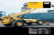 Specalog for TH560B Telehandler, AEHQ5547-01d3is8fue1tbsks.cloudfront.net/PDF/Caterpillar/CAT-TH560B... · TH560B Telehandler Caterpillar Telehandlers offer performance and versatility.