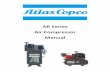 ARSeries AirCompressor Manual · WARNING. Safety is a combination of common sense, staying alert and knowing how your compressor works. Read this manual to understand this compressor.