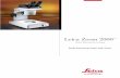 Leica Zoom 2000 - Meyer Instruments · The Leica Zoom 2000 stereomicroscope combines high performance with flexible features to offer the optimal viewing experience. For education