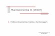 Macroeconomia II (1E207) - fep.up.pt · Quandoaeconomiaestáemrecessão(Y