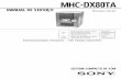 MHC-DX80TA - Diagramas electronicos y diagramas eléctricosdiagramasde.com/diagramas/otros2/Sony_MHC-DX80TA.pdf · Modelo que usa mecanismo similar MHC -DX50 Seção Tipo do Mecanismo