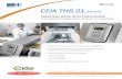 CEIA THS 21 series - Heat and Control · CEIA THS 21 Metal Detection Systems oﬀ er detection, construction quality and reliability characteristics that make them the most suitable