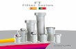 Filtros FT Airum.pdf · - Transferência de óleo lubrificante de compressores de ar; ... adequado para a lubrificação de equipamento a jusante e deve ... para bombas de vácuo