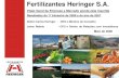 Fertilizantes Heringer S.A. - mzweb.com.br · e possui um dos menores custos de produção no mundo 1 ... O Brasil tem aproximadamente 283 milhões de hectares de terras agricultáveis