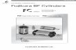 FC · FC Series MODEL FCS Single Action Push Type/FCD Double Action Type ... 13,14 MODEL FCD-160-82 to ... 136 151 AJ 85 101 118 71 86 101