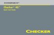 Checker 4G - Cognex · 12 Checker 4G Quick Start Guide Checker 4G Quick Start Guide 13 Part Trigger Part Finding Sensor A part trigger tells Checker that a part is ready to be inspected