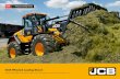 435S Wheeled Loading Shovel - CLAAS Harvest Centre · 435S WHEELED LOADING SHOVEL 7 JCB’s innovative variable displacement pumps feed a load-sensing valve block which only consumes