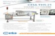STATE-OF-THE-ART inDustrial mEtal DEtEctors cEia ths 21europack.gr/brochures/THSFBBbrochureGB.pdf · cEia ths 21 conveyor inspection systems are available in a wide range of sizes