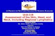 Unit-3-B Assessment of the Skin, Head, and Neck, including ... · Assessment of the Skin, Head, and Neck, including Regional Lymphatics Shahzad Bashir RN ... pathological in anemia