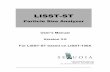 Particle Size Analyzer - Sequoia Scientific · Welcome to the LISST-ST Particle Size Analyzer Using this manual This manual is divided into four sections. Section 1 contains a basic