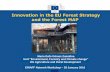 New EU Forest Strategy SFM criteria - efi.int · Innovation in the EU Forest Strategy and the Forest MAP ERIAFF Network Workshop – 29 January 2016 María Gafo Gómez-Zamalloa Unit
