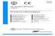 Product Information Manual, 2190Ti, Air Impact Wrench · Product Information Especificaciones del producto Spécifications du produit Specifiche prodotto ... (PMAX) en la entrada