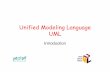 Unified Modeling Language UML - Sophia - Inria · Unified Modeling Language UML Introduction. 2 Charles André - UNSA What is UML and what is it for? UML is a language for – Visualizing