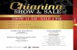SHOW & SALE - Cattlemen'scattlemens.org/pdf/2017/beef-reference/Chianina.pdf · show & sale bulls ..... 3 bred heifers ..... 3 open fancy heifers ..... 3 show 11 am • sale 2 pm