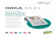 ORGA 6141 - cdn.ingenico.com 6141 • Das ORGA 6141 ist das erste stationäre eHealth Kartenterminal mit einem großen, farbigen TFT-Grafikdisplay für das deutsche Gesundheitswesen.