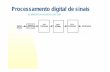 Processamento digital de sinais - chasqueweb.ufrgs.brvalner.brusamarello/dsp/aula3.pdf · Amostragem A maioria dos sinais de tempo discreto vem de amostragens de sinais contínuos