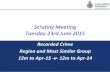 Scrutiny Meeting Tuesday 23rd June 2015lancashire-pcc.gov.uk/wp-content/uploads/2015/08/20150623-Scrutiny... · PROTECT Scrutiny Meeting Tuesday 23rd June 2015 Recorded Crime Region