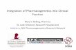 Integration of Pharmacogenetics into Clinical Practice Relling...  Integration of Pharmacogenetics