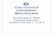 City Council Candidate Mini-Packet · with respect to a bona fide class or category of employees or prospective employees. Examples of relatives within the third degree of consanguinity