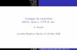Codages de caractères ASCII, latin-1, UTF-8, etc.mathrice.org/rencontres/mars.2006/codages.pdf · Pour l’alphabet grec (monotonal), ... Latin-1, en Latin-9, en Mac Roman, en Cyrillique