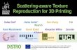 Scattering-aware Texture Reproduction for 3D Printingcgg.mff.cuni.cz/~jaroslav/papers/2017-texfab/2017-texfab-slides.pdf · Scattering-aware Texture Reproduction for 3D Printing Oskar