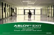ABLOY EXIT - osesa.closesa.cl/abloy/images/catalogos/antipanico/Cat-Barras-antipanico.pdf · 2 3 ABLOY® EXIT - EXIT PRODUCTS It is time to take the exit safety standards to a new