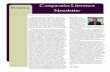 Comparative Literature Newsletter - cla.purdue.edu · Comparative Literature is about its students and their goals, ... Sylvia Oliveira—Os Lusiados/Portugal; Mou Xianfeng—T’ang