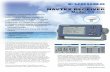 Economical - Paperless NAVTEX RECEIVER · service range is 200-400 nautical miles depending on the terrain and station transmit power; messages are ... The NX-300 consists of a compact,