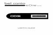 Bel Canto CD3T Version 1 - Osage Audio Canto/Manuals/e.One CD3t Owners... · Bel Canto Design. transport your unit IMPORTANT: Save all packing materials as it is specially designed