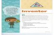 Brownie Inventor badge - channelislandsgirlscouts.weebly.com · Innovations! These are examples of innovations that use existing objects in new ways: A blanket can be used to keep