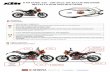 KTM DUKE 125 - GET Data · KTM DUKE 125 - 200 2013: GK-ECUJ5-0001/0006 INSTALLATION INSTRUCTIONS ... SENSOR RACE USE ONLY ... sopra la testa del motore ...