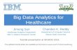 Big Data Analytics for Healthcare - Virginia Techdmkd.cs.vt.edu/TUTORIAL/Healthcare/part1.pdf · 1 Big Data Analytics for Healthcare Chandan K. Reddy Department of Computer Science