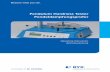 Pendulum Hardness Tester Pendeldämpfungsprüfer · precision balances, therefore a vibration free position on a special table suitable for balances is recommended. After installing