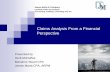 Claims Analysis From a Financial Perspective - CAJPA · Claims Analysis From a Financial Perspective Presented by Herb McDuffee Marianne Stuart CPA James Marta CPA, ARPM James Marta