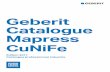 Geberit Catalogue Mapress CuNiFe · 67009 76,1 14,1 3,5 67010 88,9 16,2 4,2 67011 108 19,4 4,4 Z L d d Catalogue Geberit Mapress CuNiFe 2017 Mapress CuNiFe Joint CIIR 4. Tube MapressCuNiFe